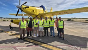 Nuestra primera visita oficial al Aeropuerto de Badajoz (LEBZ)